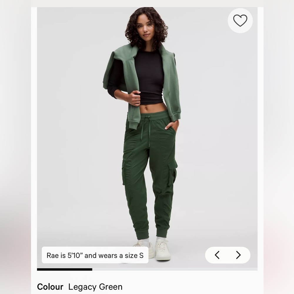 Lululemon cargo pocket studio jogger